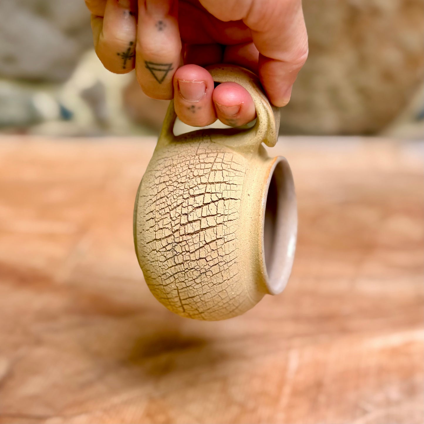 Bark textured Mug #2