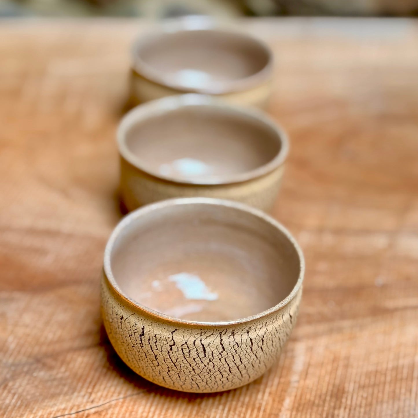 Mini Bark textured Teabowl
