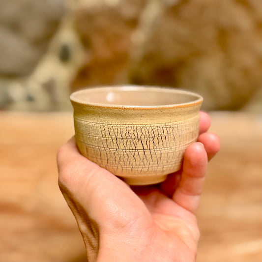 Mini Bark textured Teabowl