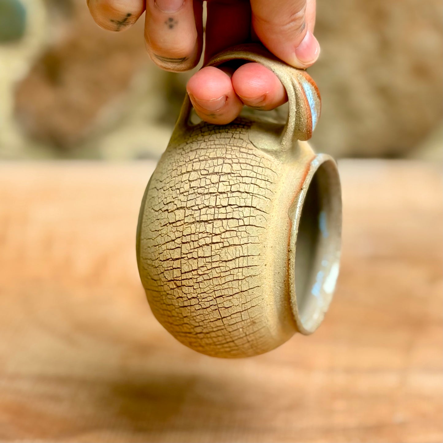 Bark textured Mug #1