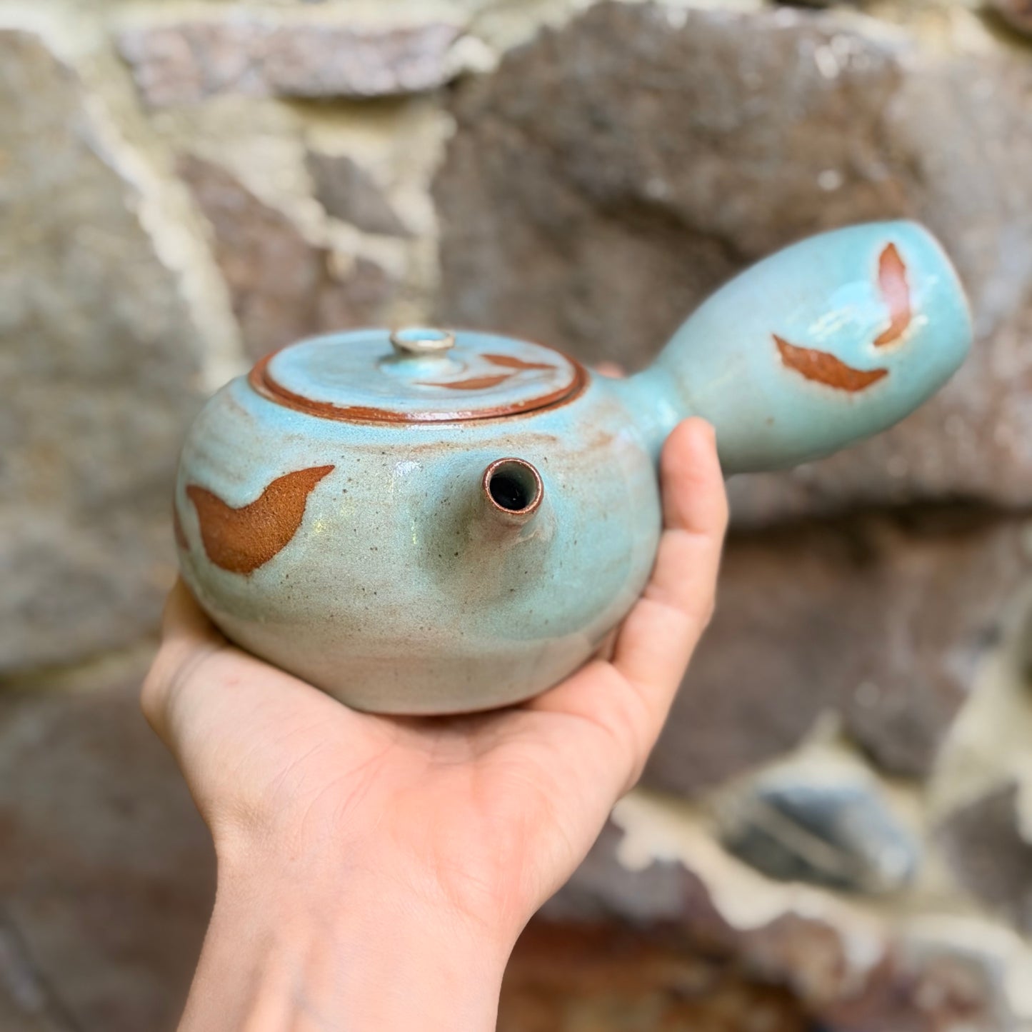 Leaf Motif side-handle 260ml